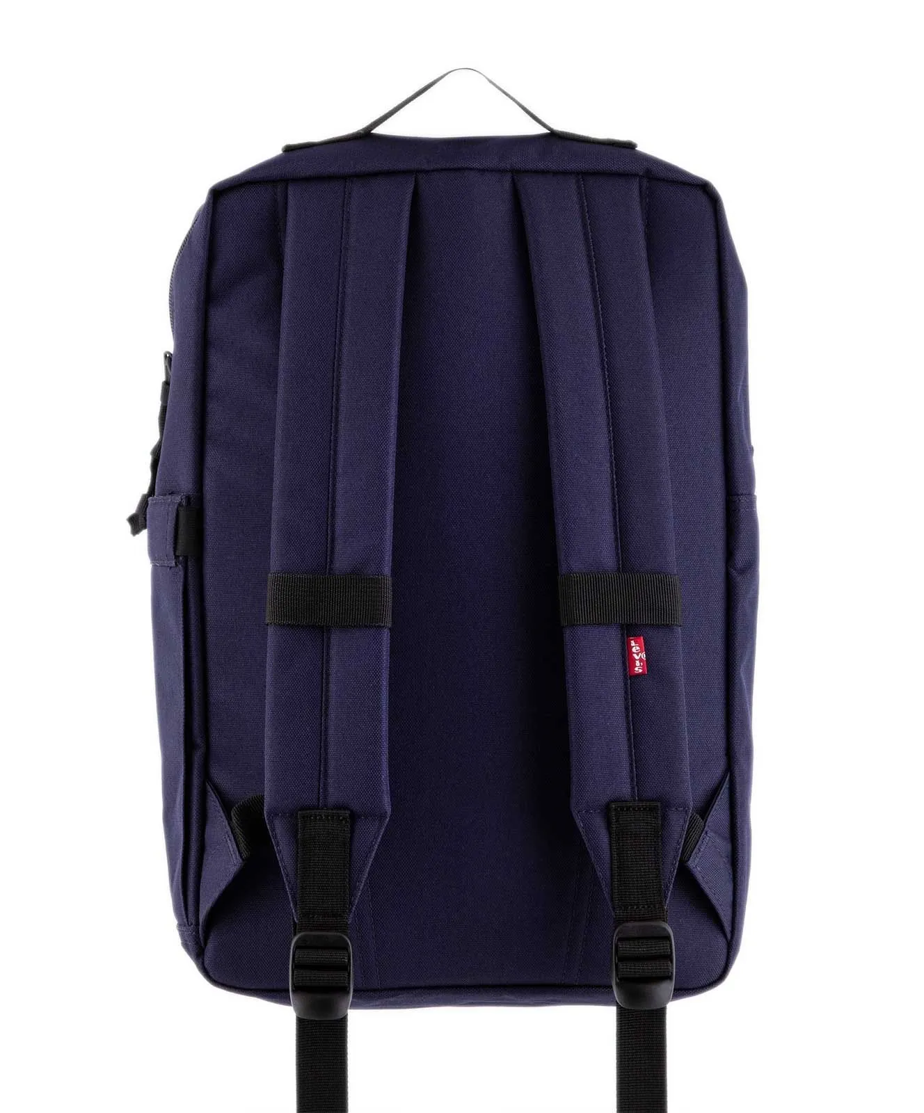 Levis Rucksack L Pack aus blauem Stoff mit Tragegriff