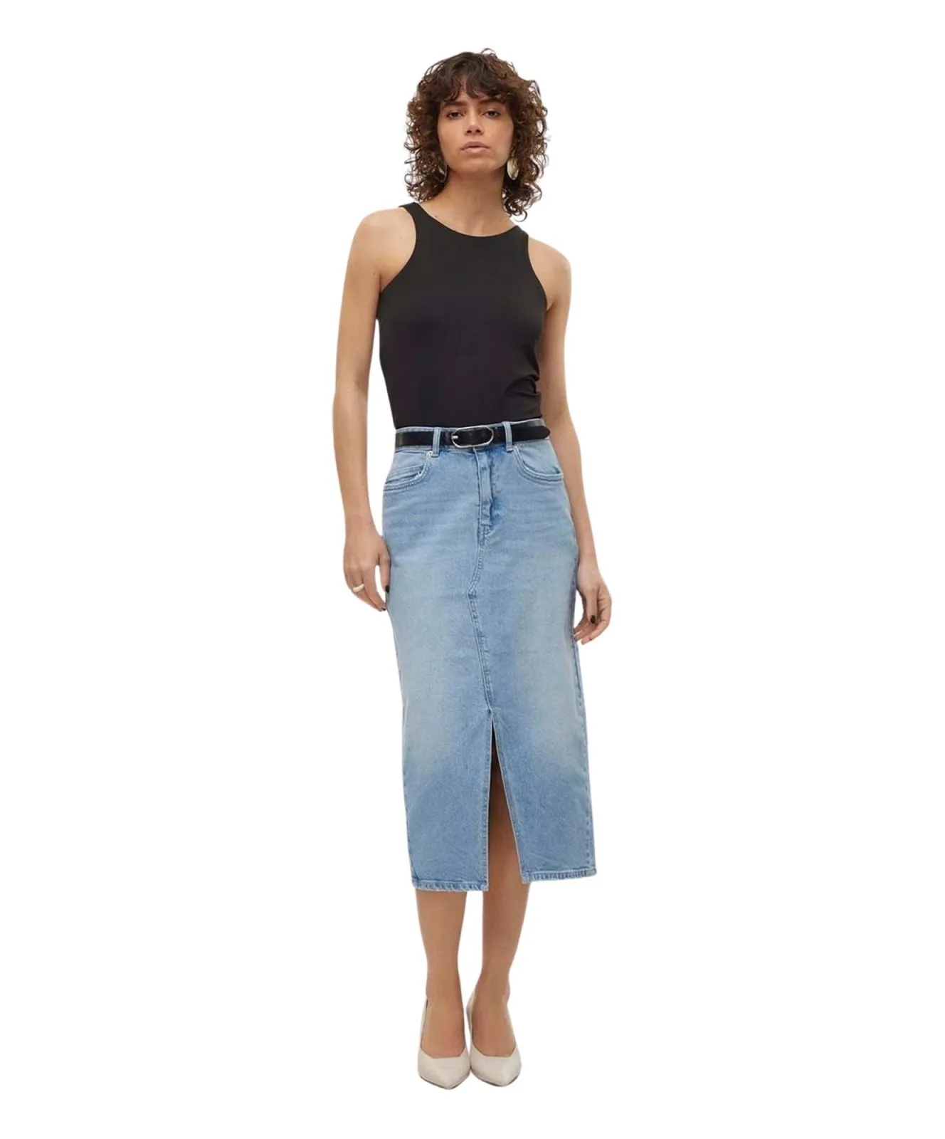 Damen Rock Veri von Vero Moda in Light Blue