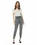 Damen Hose Eva Paperbag von Vero Moda in Medium Grey Melange