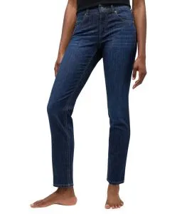 Angels Cici Straight Jeans in Used Optik mit Crinkle