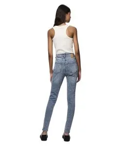 Pieces Dana Jeans Skinny Fit in Hellblau