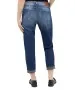 Damen Jeans Darleen Crop TU von Angels in Mid Blue Used Destroyed