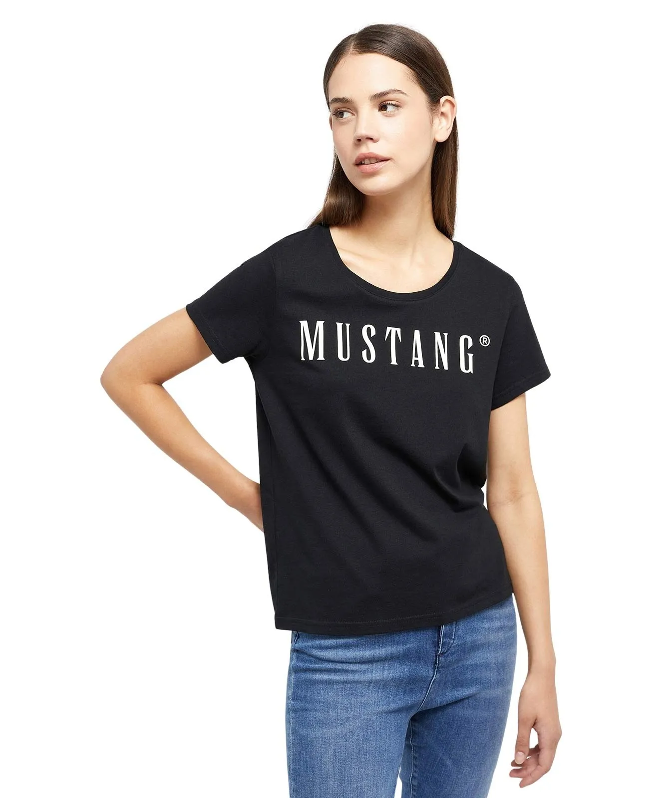 Damen Shirt Alma von Mustang in Black