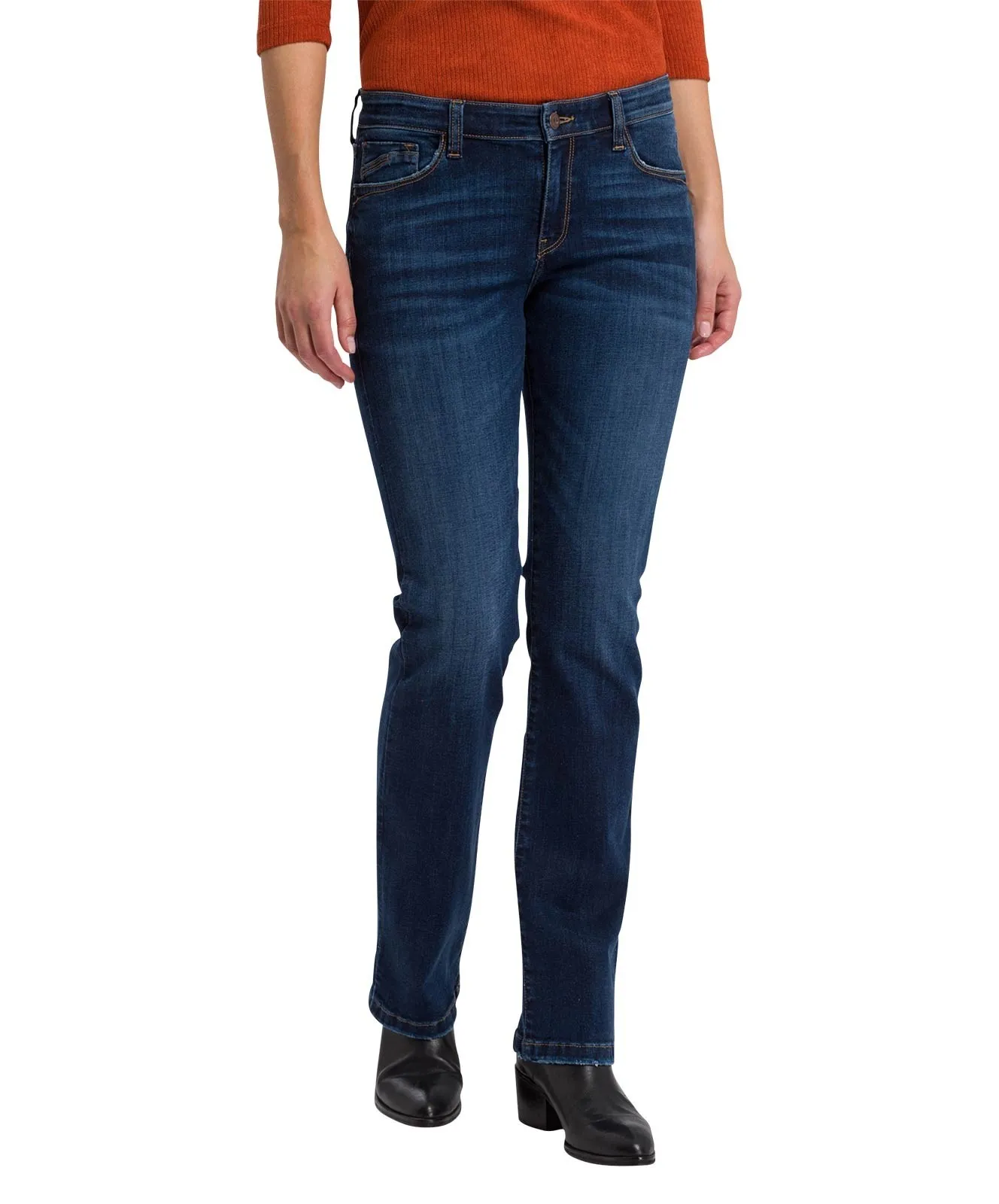 Damen Jeans Lauren von Cross in Deep Blue Used