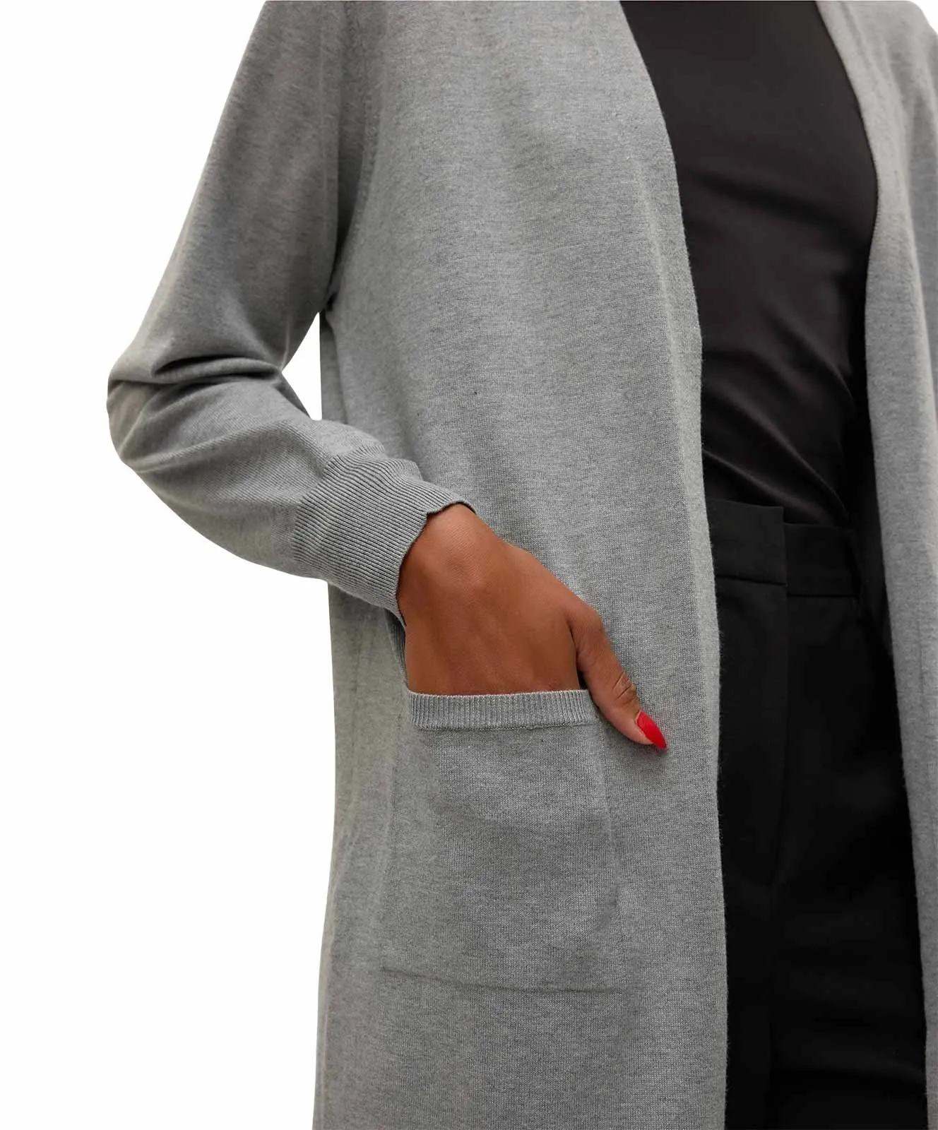 Damen Jacke Silje von Vero Moda in Medium Grey Melange