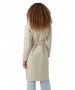 Damen Jacke Fortuneaya Long Coat von Vero Moda in Oatmeal Melange