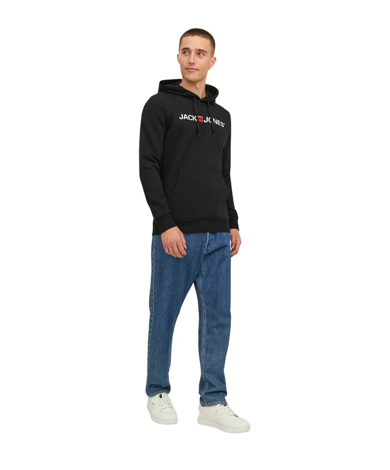 Herren Pullover Corp old Logo Swaet von Jack & Jones in Black