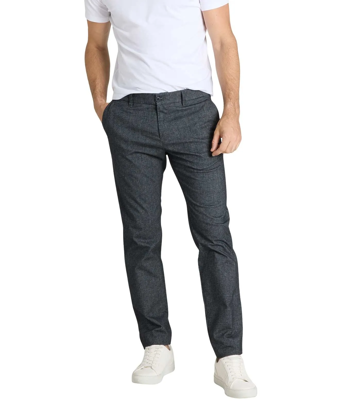 Herren Hose Lennox von MAC in Midnight Blue Printed