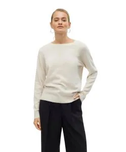 Vero Moda Strickpullover Damen Doffy mit Ripp