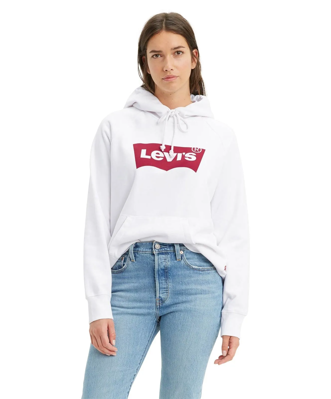 Damen Pullover Graphic Sport von Levis in White