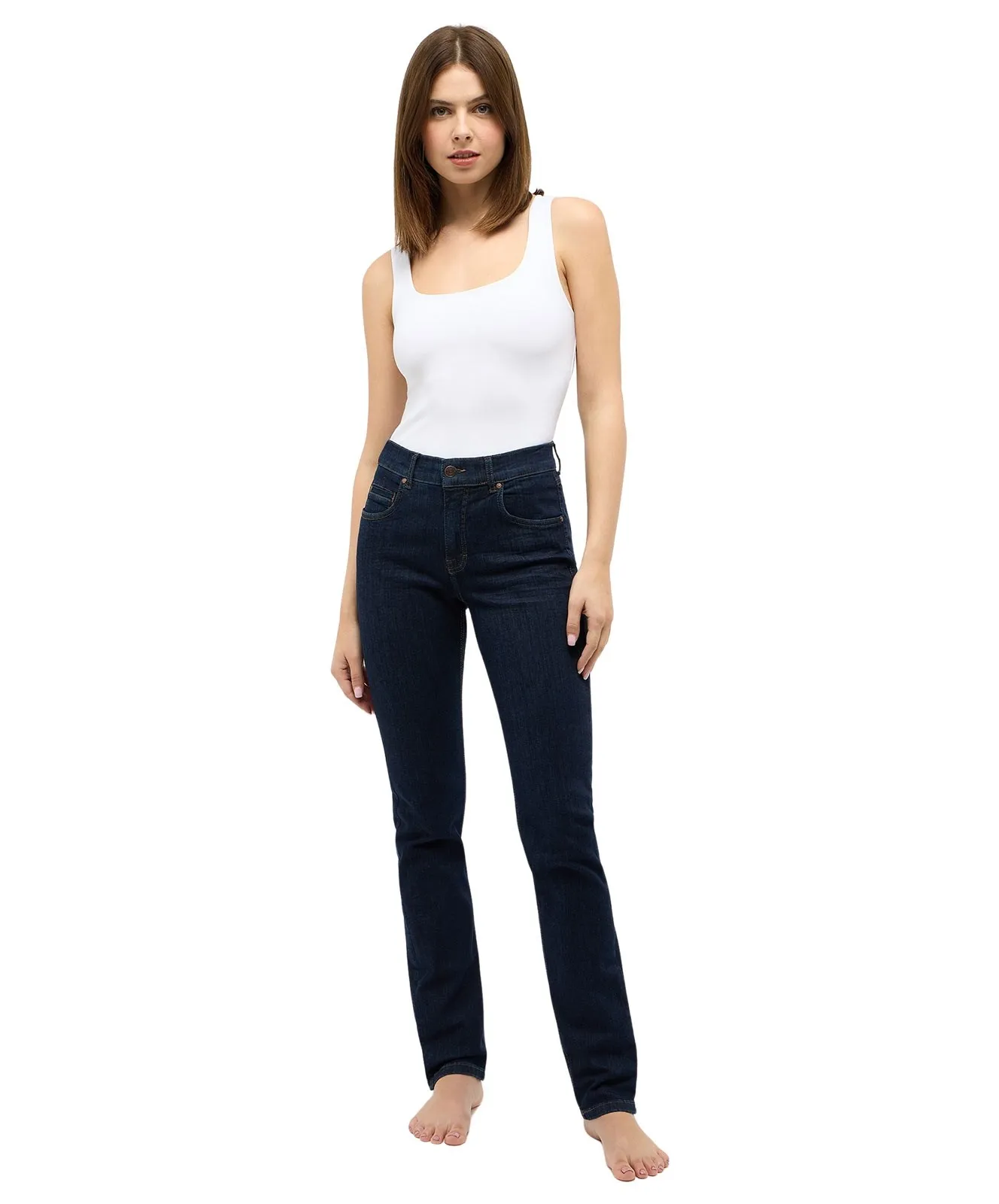 Damen Jeans Cici von Angels in Dark Indigo