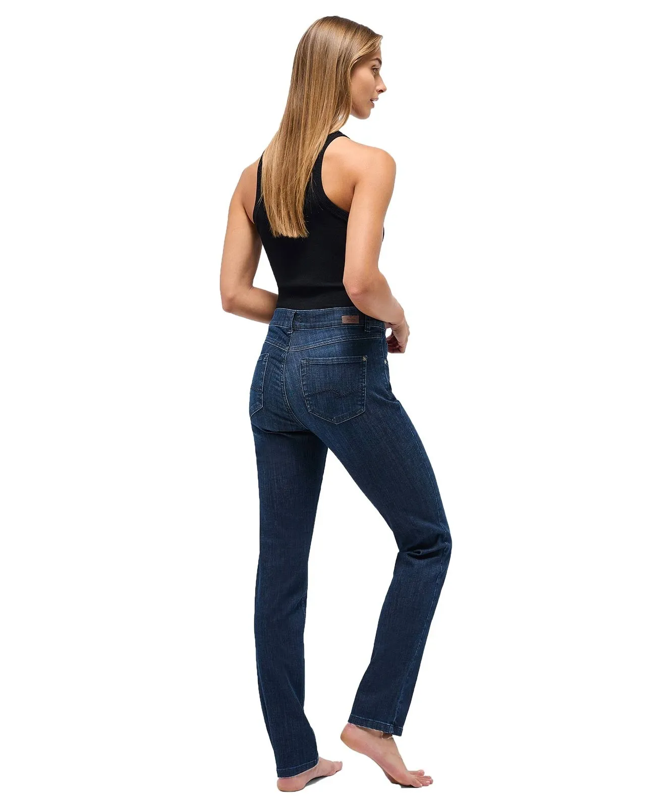 Damen Jeans Cici von Angels in Dark Indigo Used Buffi