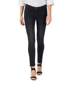 Garcia Super Slim Jeans Rachelle in schwarzem Dark Used