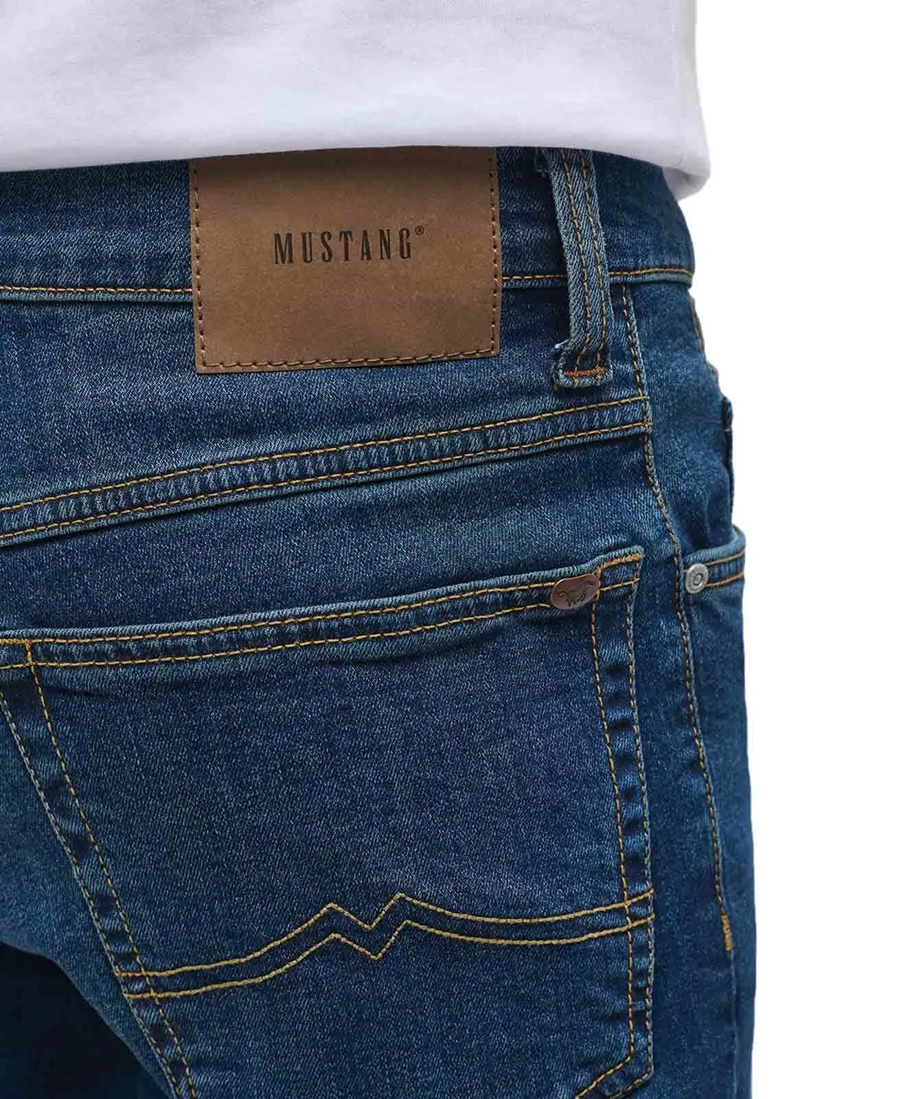 Herren Jeans Tramper Straight von Mustang in Blue Denim