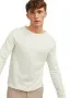 Herren Pullover Hill Knit Crew Neck von Jack & Jones in Cloud Dancer