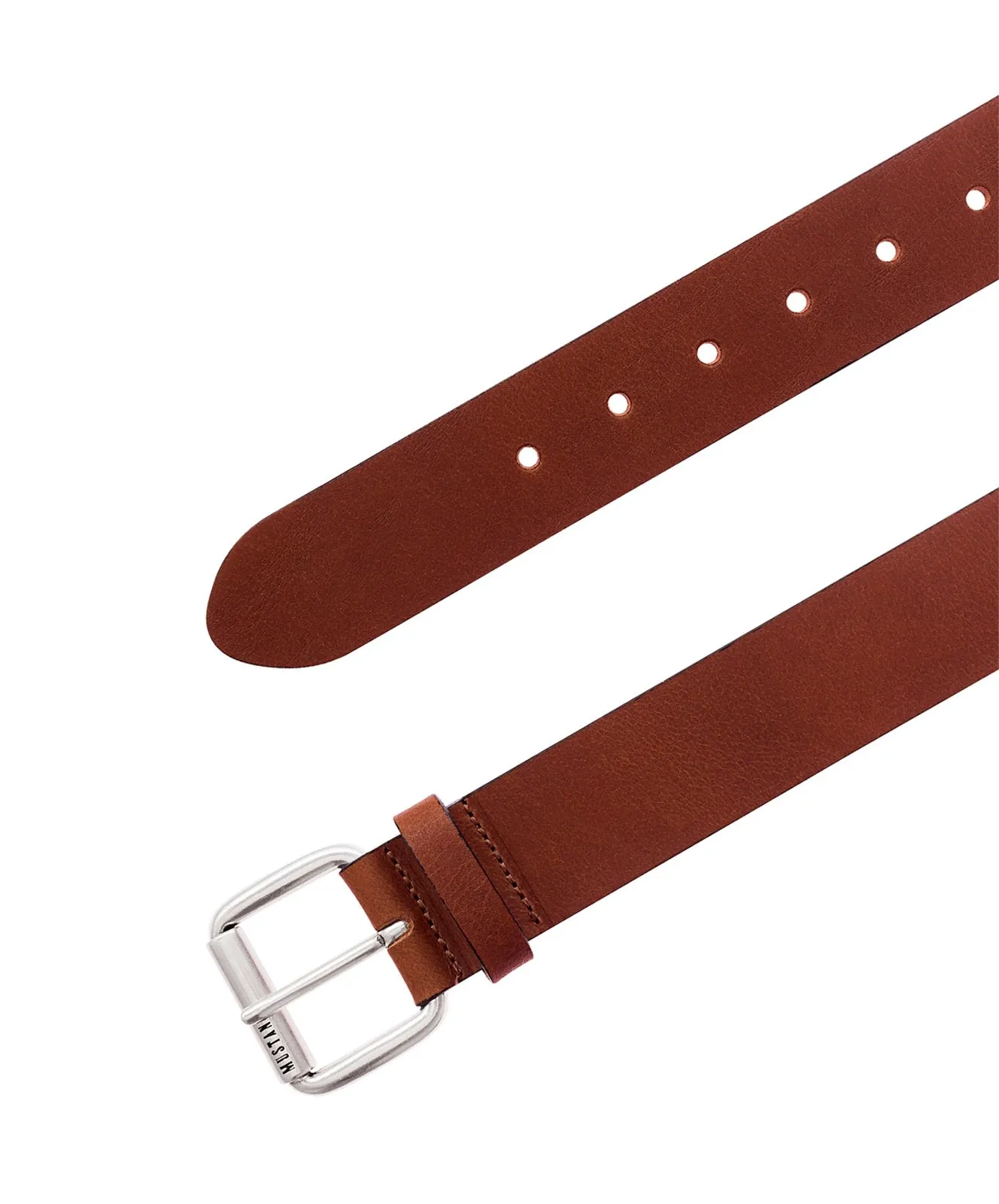 Herren Gürtel 40 mm Gürtel MG2084L22 von Mustang in Cognac