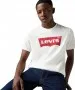 Herren Shirt Batwing Tee von Levis in White