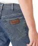 Herren Jeans Texas Slim von Wrangler in Stonewash