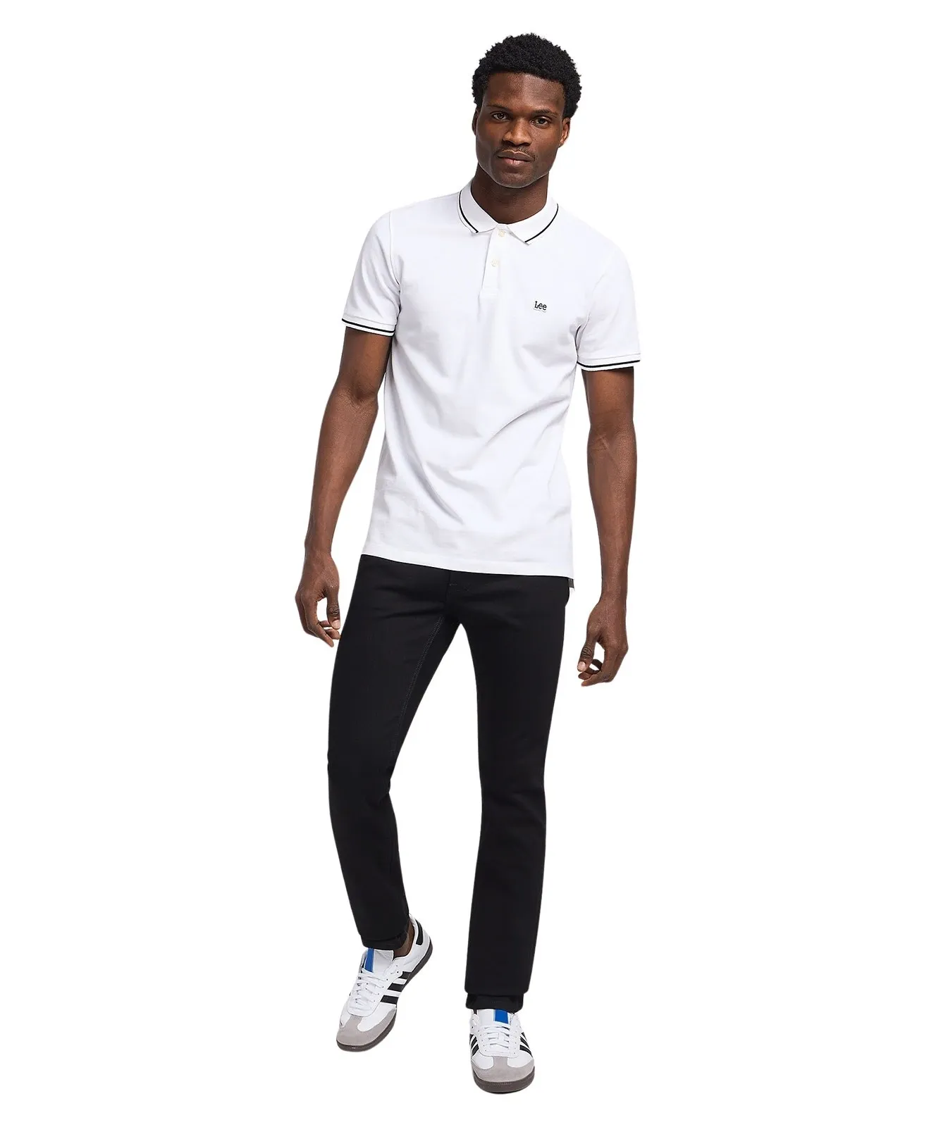 Herren Jeans Luke von Lee in Clean Black