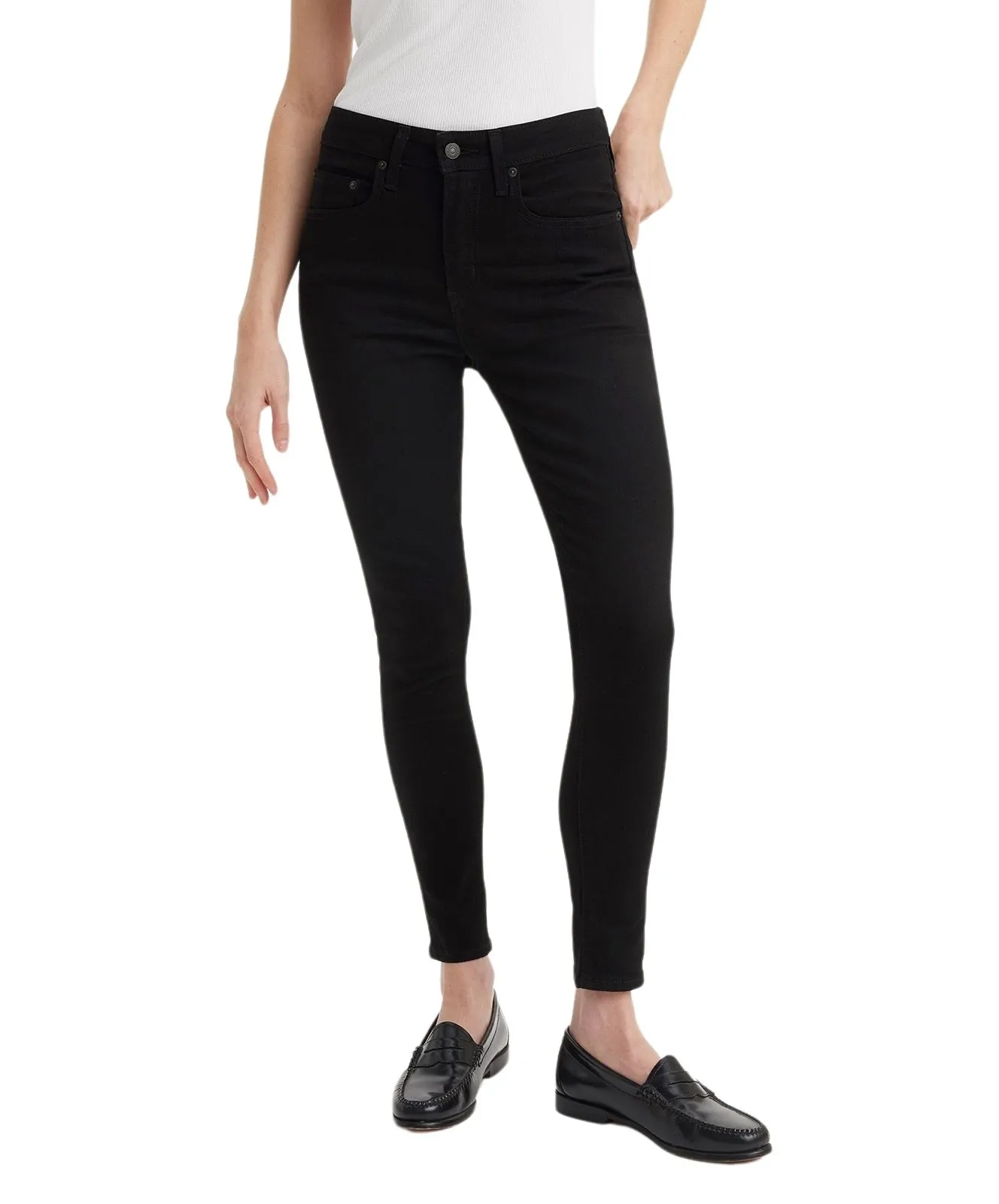 Damen Jeans 721 High Rise Skinny von Levis in Midnight Gaze