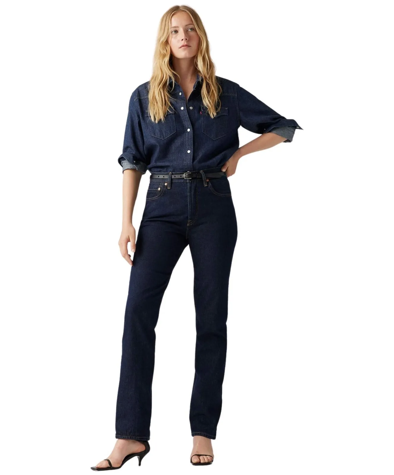 Damen Jeans 501 Damen von Levis in Deep Breath