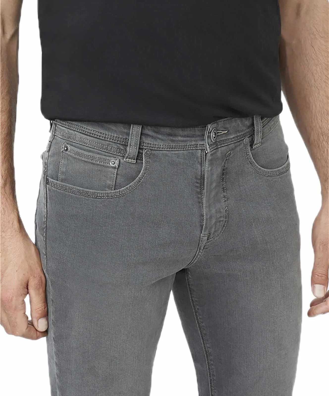 Herren Jeans Ranger Pipe von Paddocks in Mid. Grey od Green Used