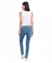 Damen Jeans Anya von Cross in Mid Blue Washed