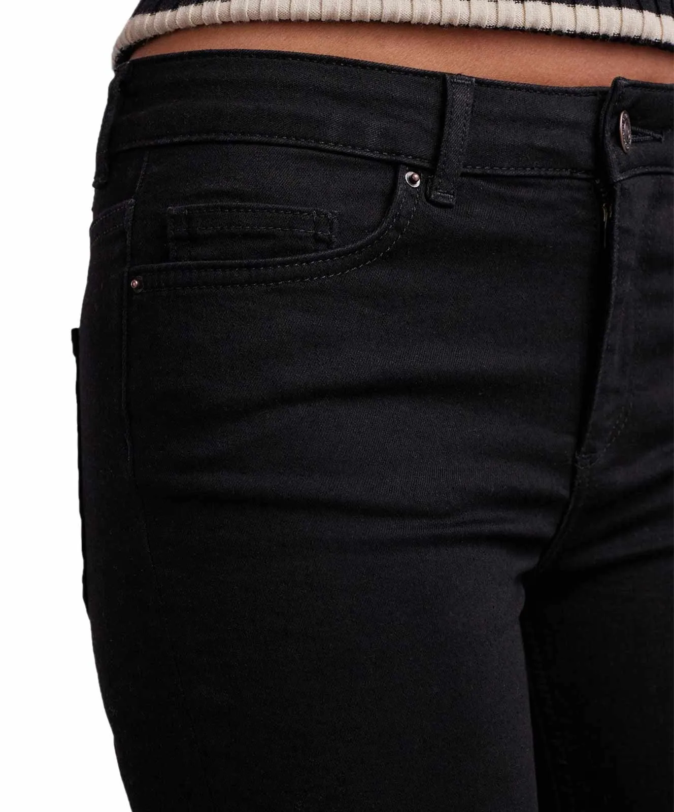 Damen Jeans Delly von Pieces in Black