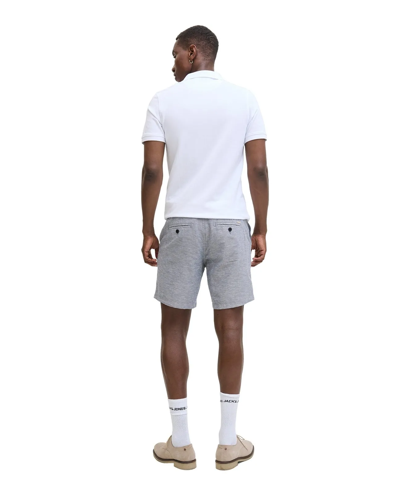 Herren Hose Stace von Jack & Jones in Faded Denim Melange