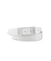 Damen Gürtel 3,5cm Nappaledergürtel von Bernd Götz in Weiß