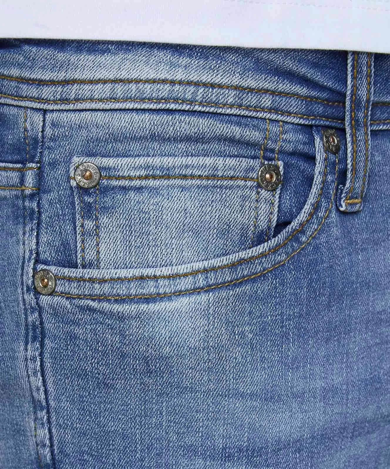 Herren Jeans Liam Original von Jack & Jones in Blue Denim