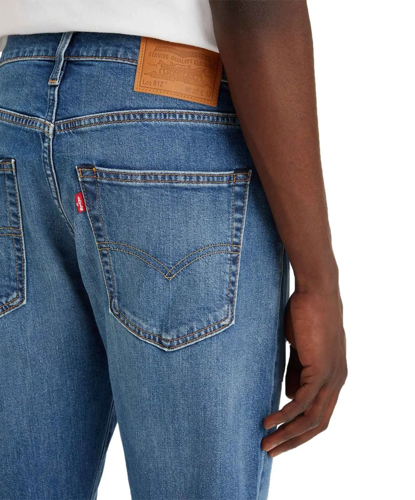 Herren Jeans 512 Slim Taper von Levis in Medium Indigo Worn In