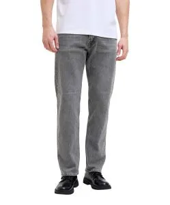 Jack & Jones Chris Jeans Relaxed Fit in grauer Waschung