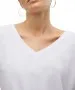 Damen Shirt Filli V-Neck von Vero Moda in Bright White