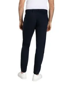 MAC Griffin Tapered Fit Hose in Dunkelblau mit Zipper am Saum