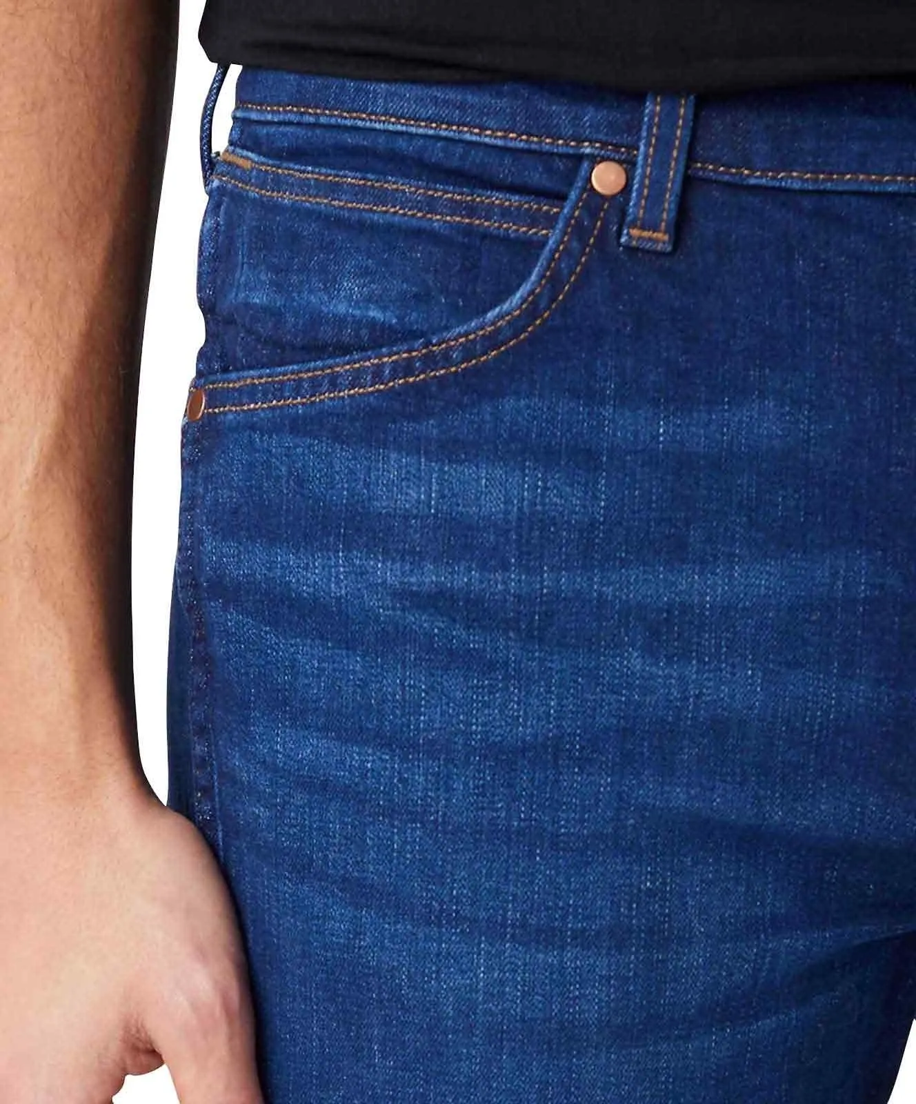 Herren Jeans Greensboro von Wrangler in The Bullseye