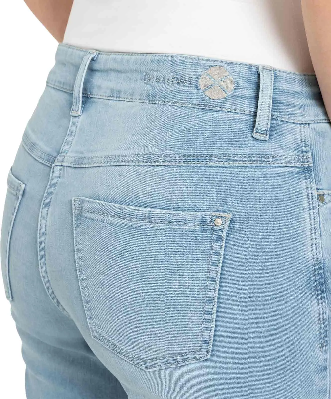 Damen Jeans Dream von MAC in Aqua Blue Random Wash