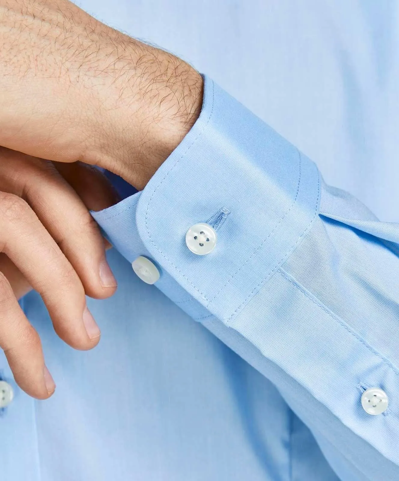 Herren Hemd Parma von Jack & Jones in Cashmere Blue