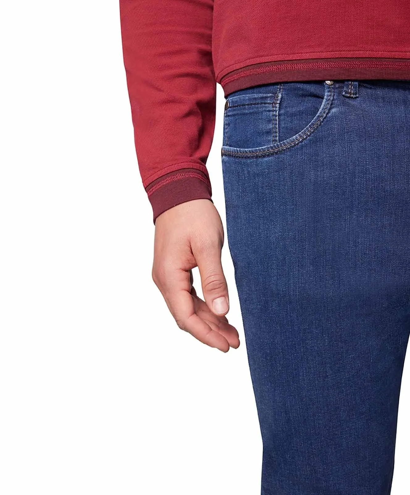 Herren Jeans Thomas 1601 von Pioneer in Blue Stonewash