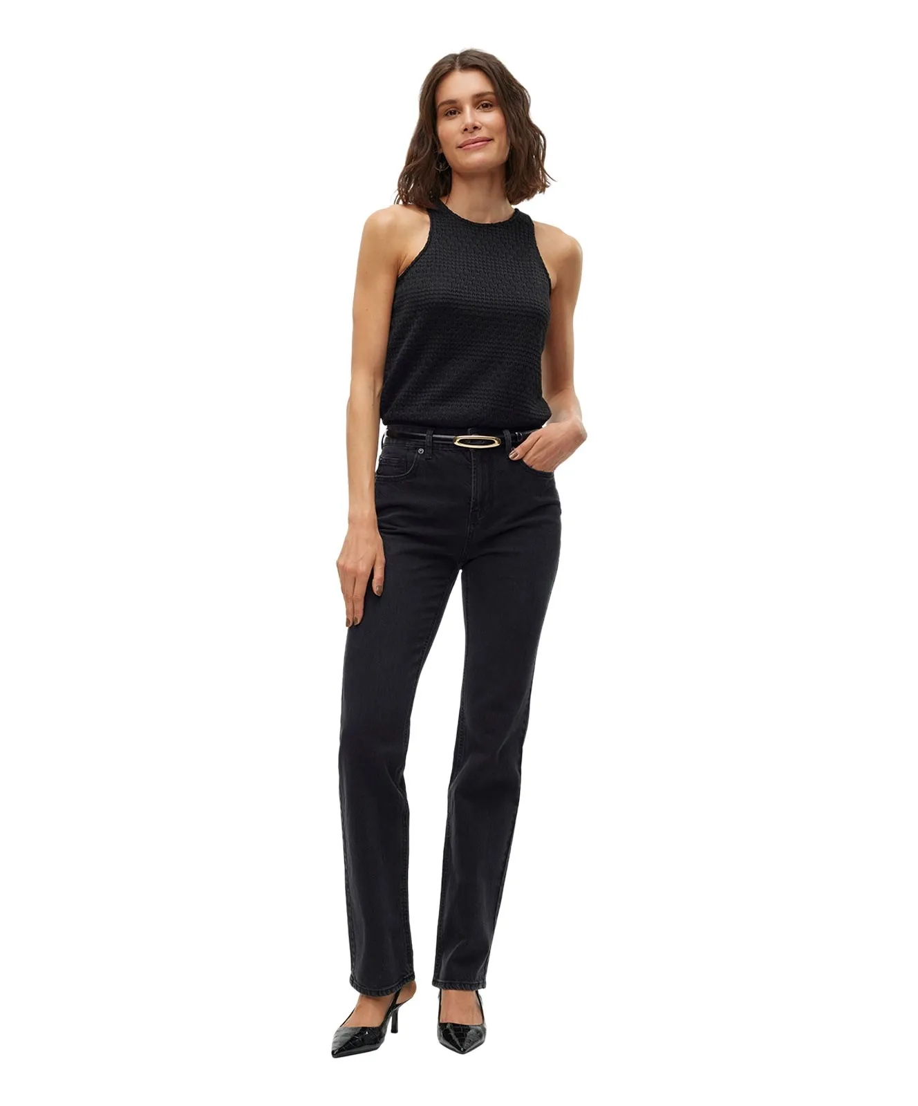 Damen Jeans Tessa von Vero Moda in Black