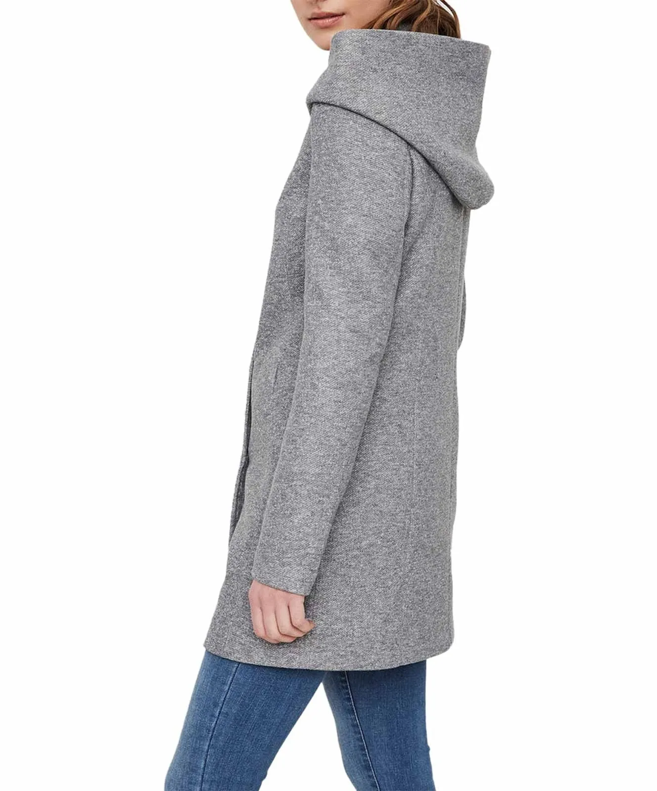 Damen Jacke Dona von Vero Moda in Light Grey Melange