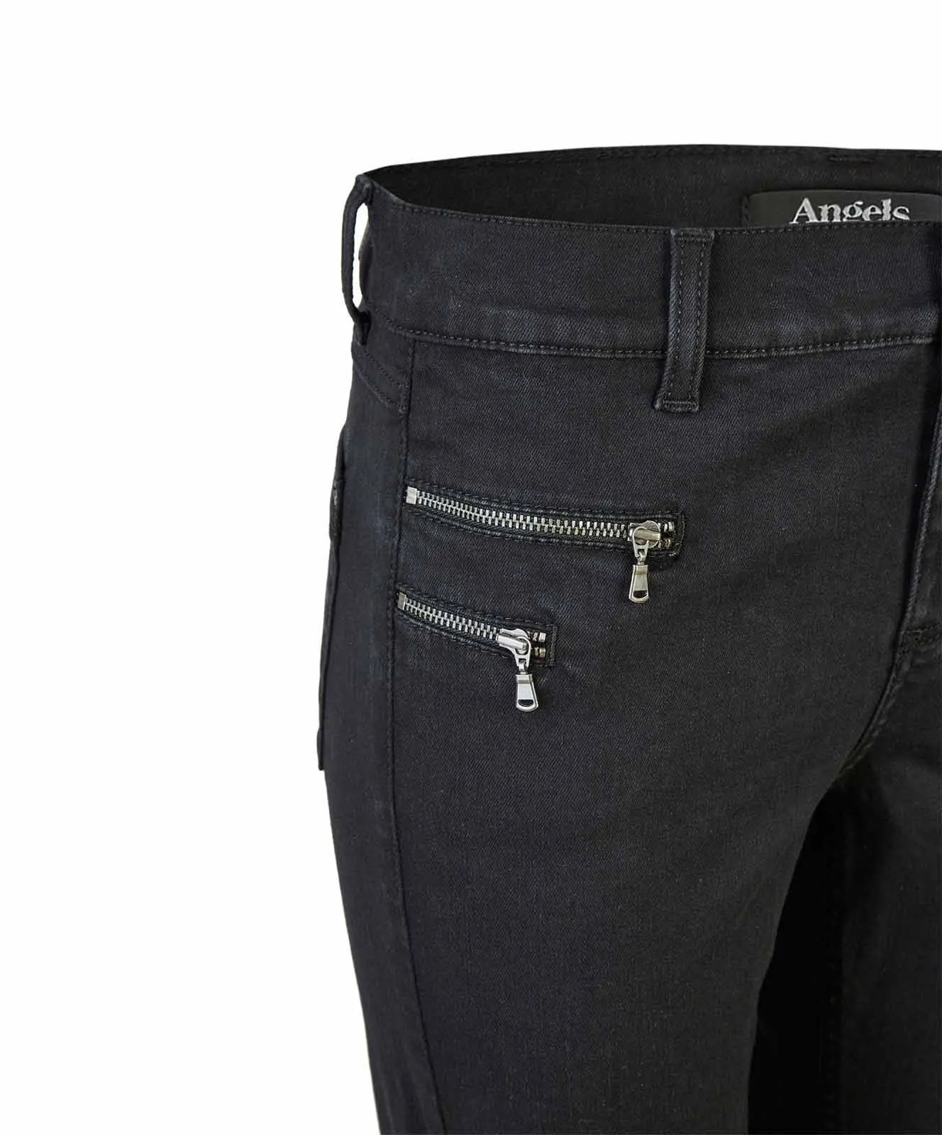 Damen Jeans Malu Zip von Angels in Black
