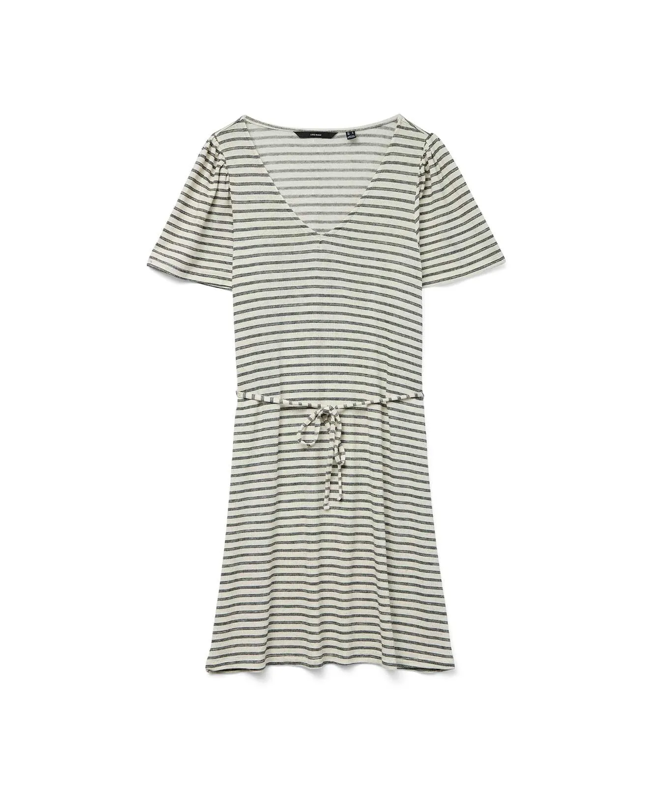Damen Kleid Gina von Vero Moda in Oatmeal Black