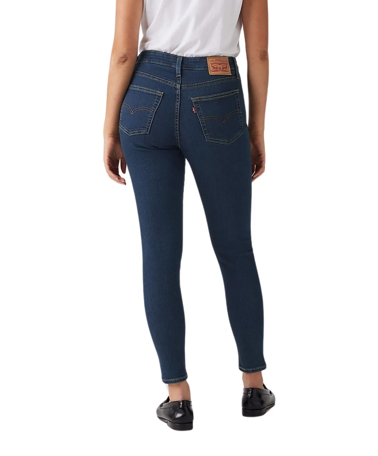 Damen Jeans 721 High-Rise Skinny von Levis in Eternal Indigo Drk Tint
