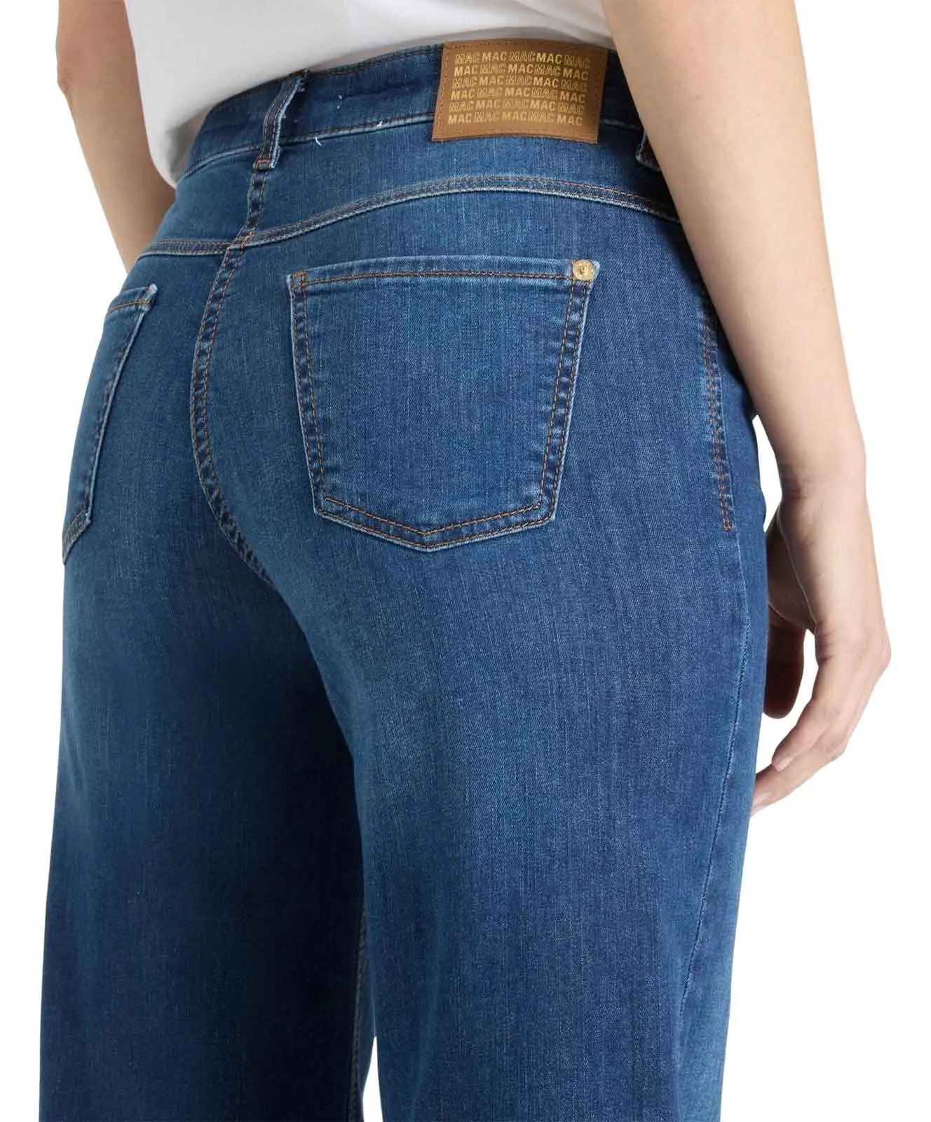 Damen Jeans Wide von MAC in Fashion Blue