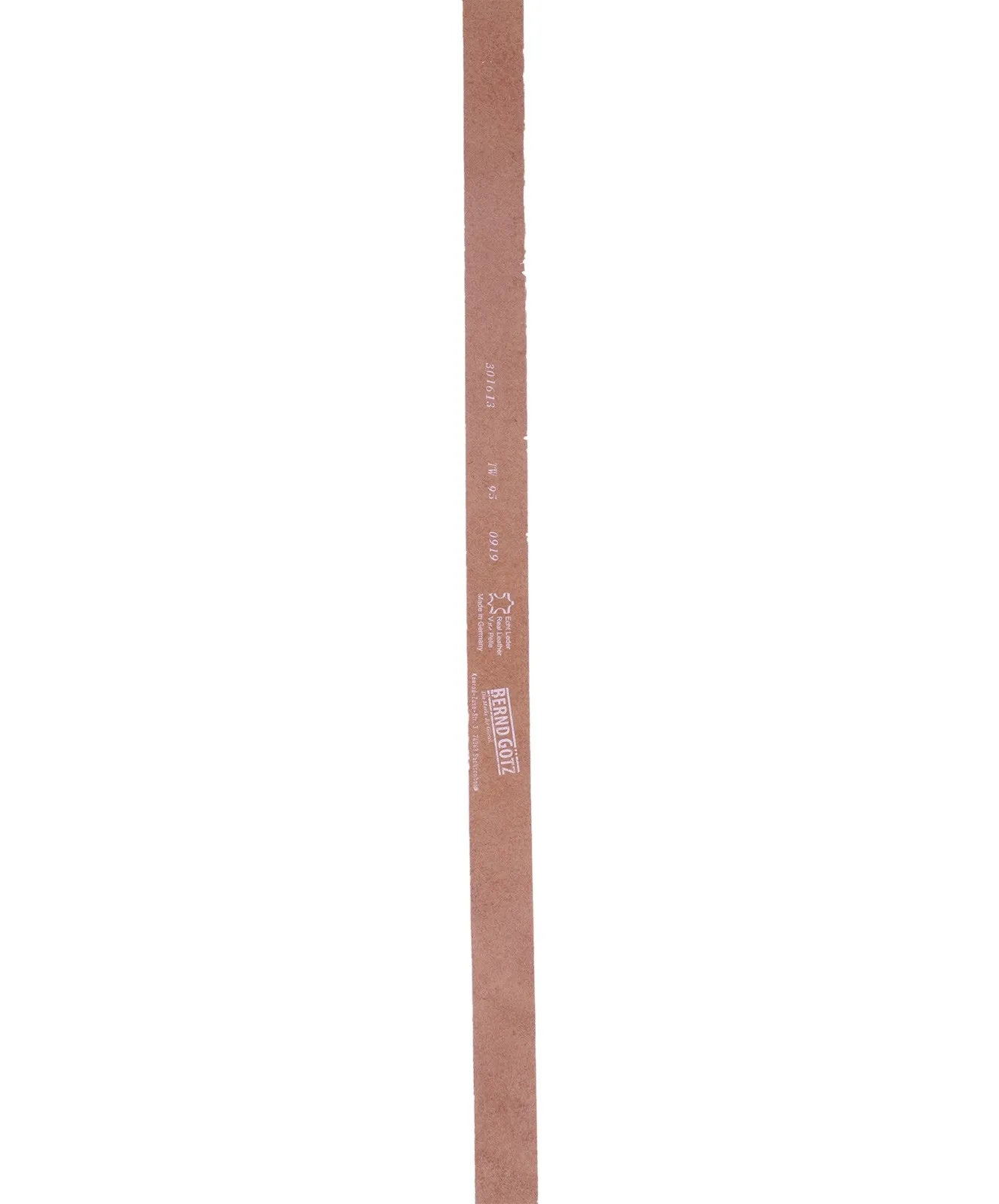 Damen Gürtel 3cm Softledergürtel von Bernd Götz in Weiß