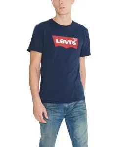 Levi's T-Shirt Batwing Tee in blauem Dress Blues