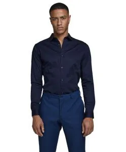 Jack & Jones Hemd Parma für Business in Dunkelblau