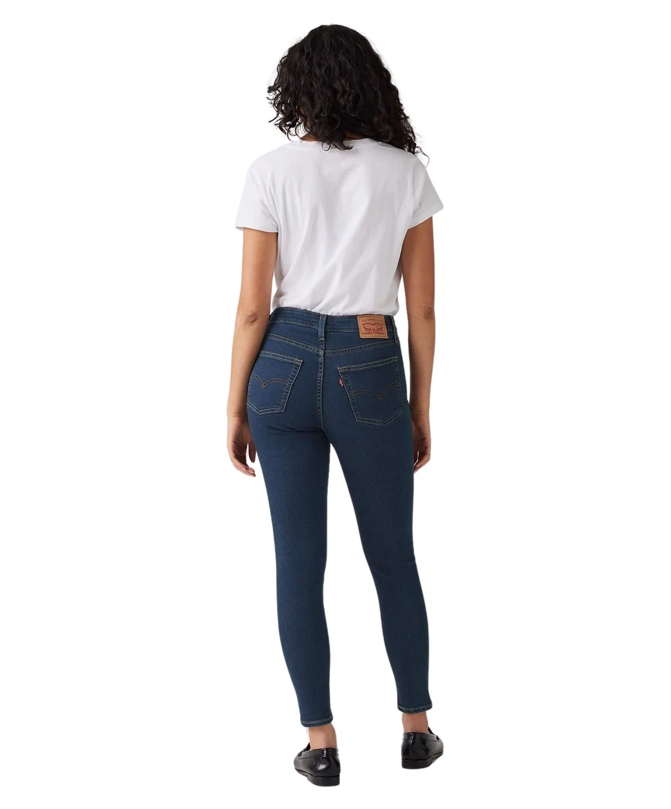 Damen Jeans 721 High-Rise Skinny von Levis in Eternal Indigo Drk Tint