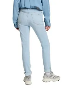 Cross Anya Jeans Slim Fit mit hohem Bund in Bleached-Optik